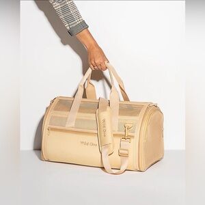 Wild One Tan TSA Travel Pet Carrier
